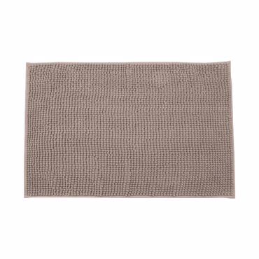 Estia Ταπέτο Μπάνιου BEADS 80x50cm Polyester Καφέ 02-20729