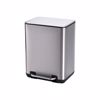 Estia Xartodoxeio Baniou CUBIC Soft Close 6lt Inox 02-20934