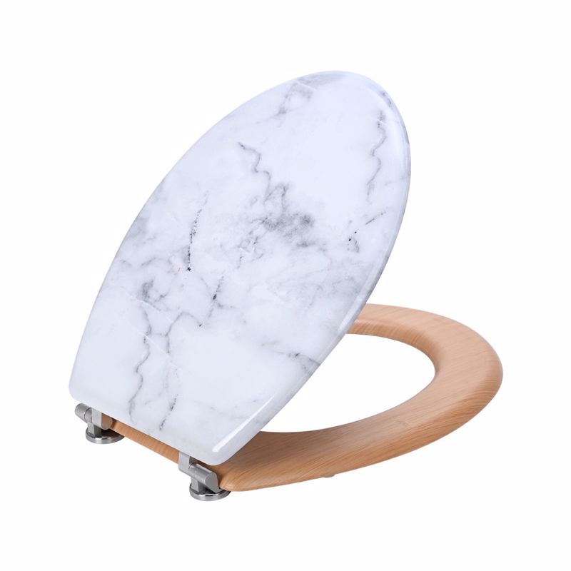 Estia Καπάκι Λεκάνης Marble με Μεντεσέδες από Κράμα Ψευδάργυρου 02-21825