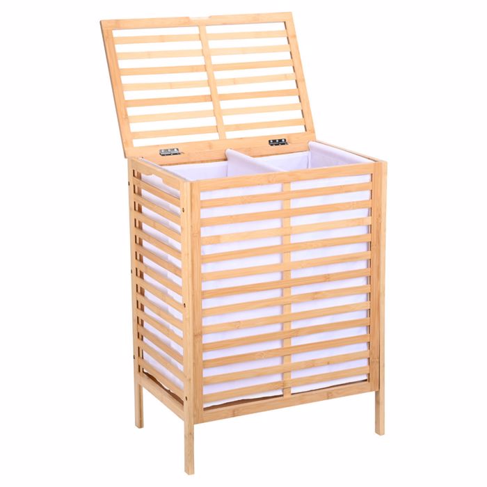 Estia Kalathi Apluton BAMBOO ESSENTIALS 60lt Diplo 53x35x71cm 02-23775
