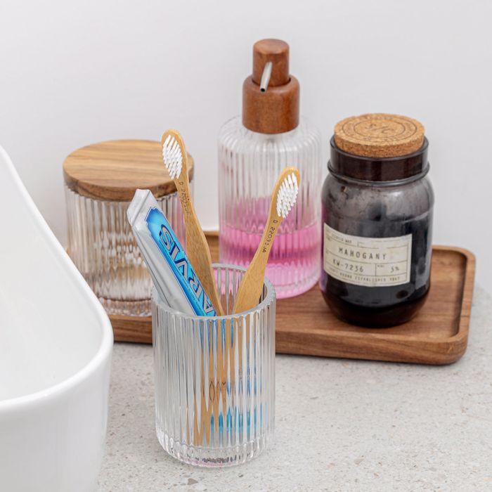 Estia Αντλία Σαπουνιού ALLURE Γυάλινη Διάφανη 02-25878 Estia Antlia Sapouniou ALLURE Gyalini Diafani 02-25878