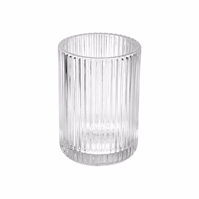 Estia Ποτηράκι Μπάνιου ALLURE Γυάλινο Διάφανο Φ7.5x10.6