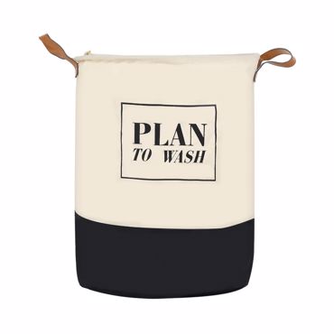 Estia Καλάθι Απλύτων PLAN 60lt Πτυσσόμενο με Χερούλια 40x40x50cm 02-26950