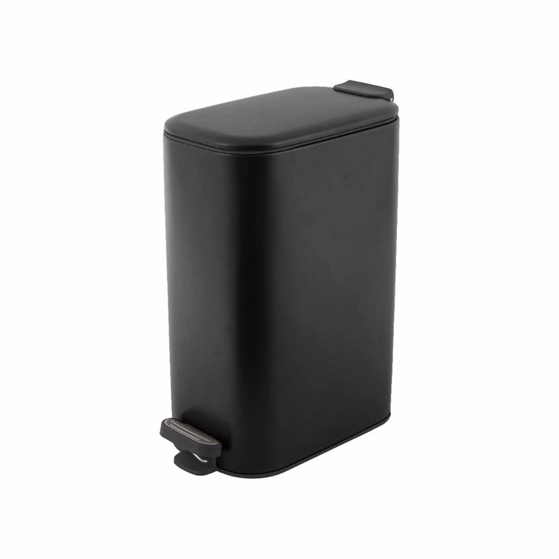 Estia Κάδος Απορριμμάτων Soft Close SLIM 30lt Ματ Μαύρος 23.4x41.3x53.6cm...