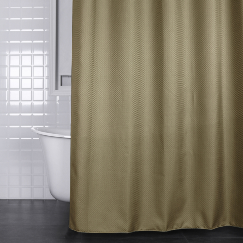 Dimitracas Κουρτίνα Μπάνιου 180x200cm DORA Καφέ 02493.0