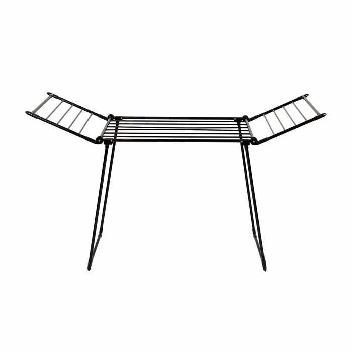 Estia Απλώστρα Δαπέδου ''Neo Black'' Μεταλλική 175x107x60cm Πτυσσόμενη 04-14223 Estia Aplostra Dapedou ''Neo Black'' Metalliki 175x107x60cm Ptussomeni 04-14223