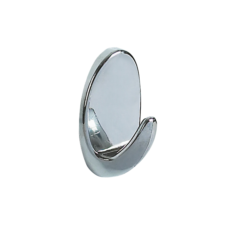 Dimitracas Κρεμαστράκι Spirella 2 ΤΕΜ OVAL Μεταλλικό Inox 3.5x5.5cm 05255.001