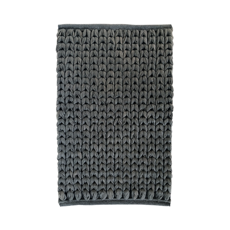 Dimitracas Χαλάκι SOFT CHAIN Γκρι 80x50cm 05593.001