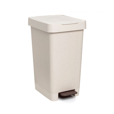 Dimitracas Καλάθι Απορριμμάτων Tatay SMART ECOHOME Πλαστικό Μπεζ 25lt 06647.005