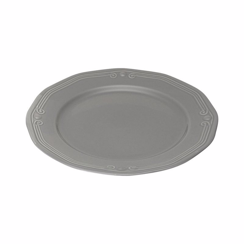 Estia Πιάτο Παρουσίασης Athénée Πορσελάνινο Ανάγλυφο 31