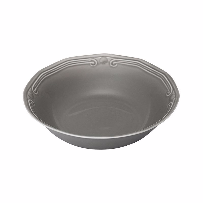 Υαλικά agiovlasitishome - ΣΗΜΑΝΤΙΚΟ: Σε περίπτωση διαφοράς τιμής από το κατάστημα ισχύει παντα και μόνο η τιμή του καταστήματος Estia Σαλατιέρα Athénée Πορσελάνινη Ανάγλυφη 23cm Γκρί