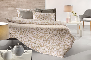 Guy Laroche Σετ με 2 σεντόνια μονά 170X265 και 1 μαξιλαροθήκη MARTIN ALMOND FLANNEL 