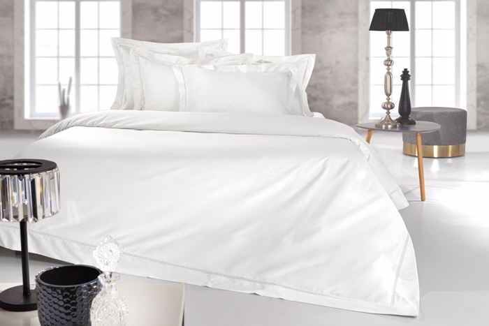 Guy Laroche Set ton 3 Paplomatothiki Blend White 240x250cm