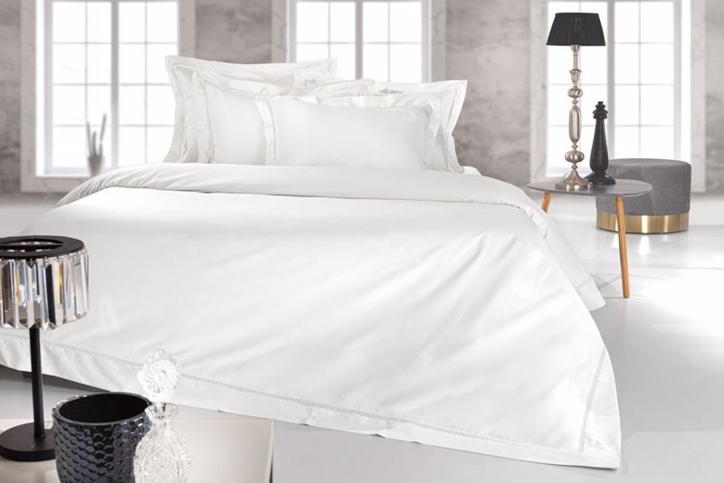Guy Laroche Σετ των 3 Παπλωματοθήκη Blend White 240x250cm