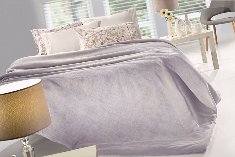 Guy Laroche Κουβέρτα Velvet Melanze Υπέρδιπλη 220X240 δύο όψεων και...