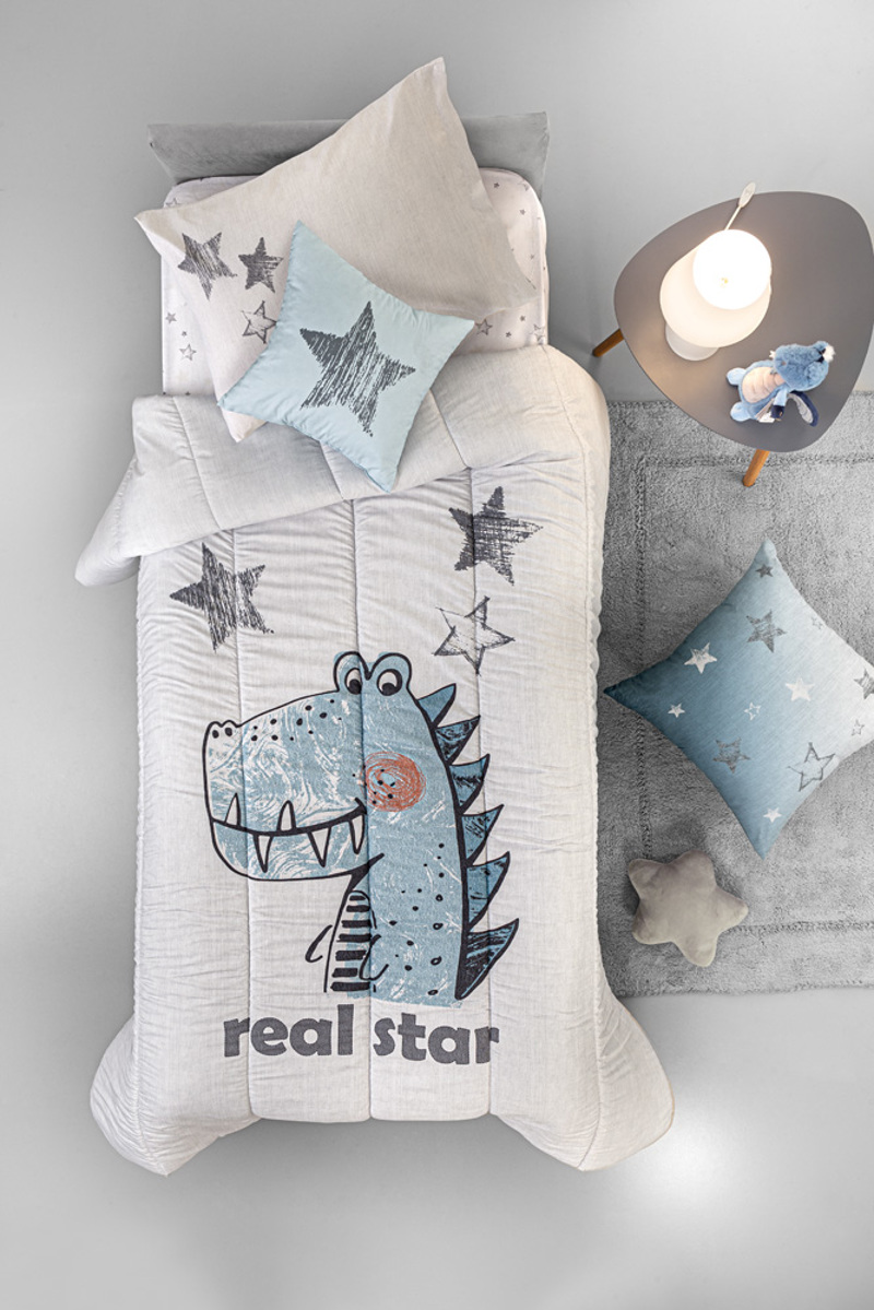 Guy Laroche Παιδικό Κουβερλί ORIN SKY 160Χ230 SUEDE