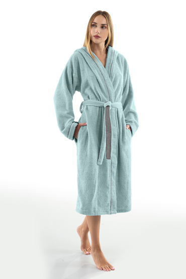 Guy Laroche Μπουρνούζι με κουκούλα CASUAL SKY XLARGE