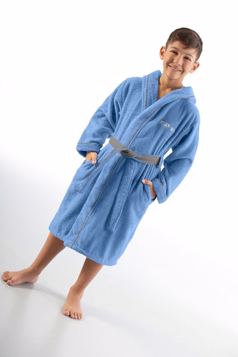 Guy Laroche Παιδικό Μπουρνούζι Kiddies Blue για Ετών 8-10