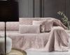 Guy Laroche Set Rixtari Dithesiou Kanape Crusty Old Pink 170x250cm me Diakosmitiko Maxilari 40x40cm