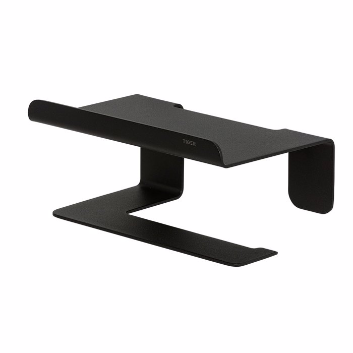 Tiger Colar Χαρτοθήκη με Ράφι Black 1314230746 Tiger Colar Xartothiki me Rafi Black 1314230746