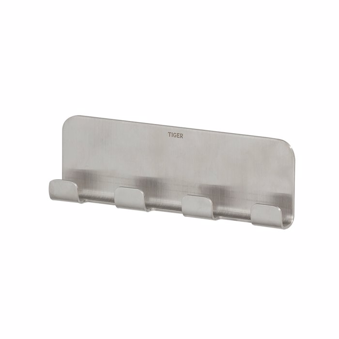 Tiger Colar Άγκιστρο Τετραπλό Brushed stainless steel 1314730946 Tiger Colar Aggistro Tetraplo Brushed stainless steel 1314730946