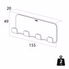 Tiger Colar Aggistro Tetraplo Brushed stainless steel 1314730946