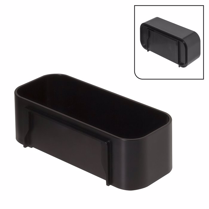 Tiger 2-Store Επιτοίχιο Ράφι 25 cm Black 1500010746 Tiger 2-Store Epitoixio Rafi 25 cm Black 1500010746