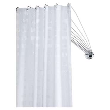 Sealskin Umbrella chrome με 12 ακτίνες βραχίονας μπάνιου γωνιακός