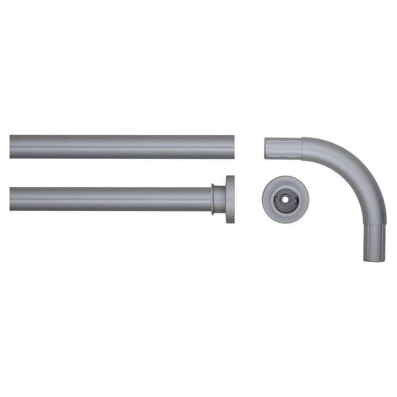 Sealskin 90x90 Φ28 mm mat aluminum βραχίονας μπάνιου γω