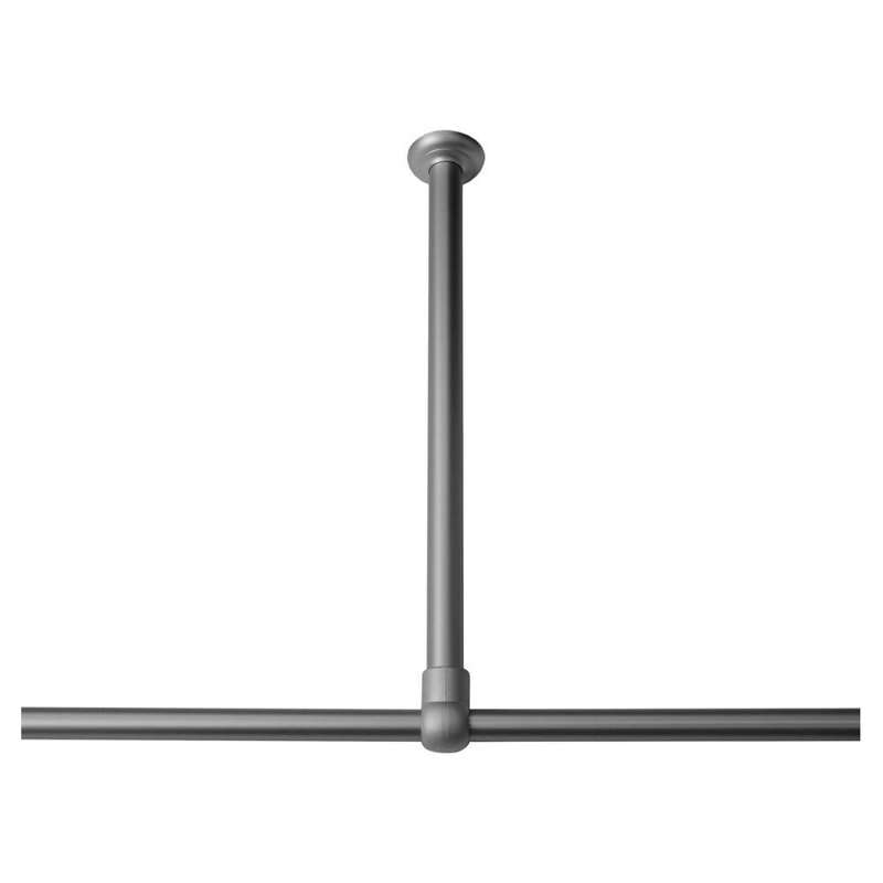 Sealskin 60 Φ28 mm mat aluminum στήριγμα οροφής για βρα