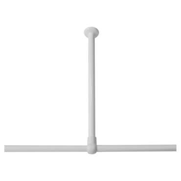 Sealskin 60 Φ28 mm white στήριγμα οροφής για βραχίονα μπάνιου γωνιακό