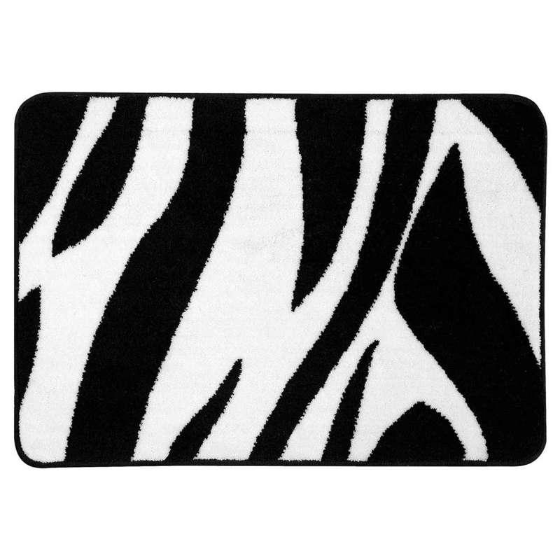 Sealskin Safari 60x90 black πατάκι μπάνιου