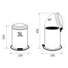 Sealskin Acero black 3L kados aporrimmaton