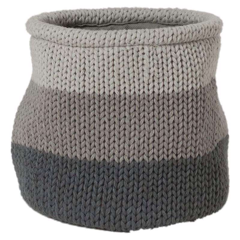 Sealskin Knitted 20x20 grey καλάθι αποθήκευσης