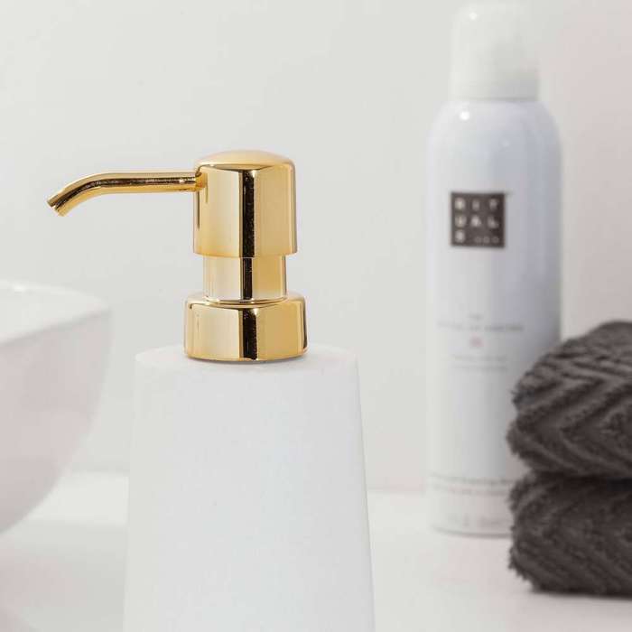 Sealskin Glossy gold 250 ml δοχείο κρεμοσάπουνου Sealskin Glossy gold 250 ml doxeio kremosapounou