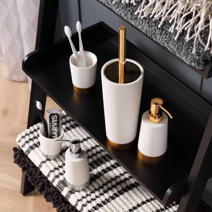 Sealskin Glossy gold 250 ml δοχείο κρεμοσάπουνου Sealskin Glossy gold 250 ml doxeio kremosapounou