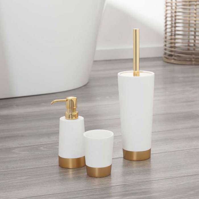 Sealskin Glossy gold 250 ml δοχείο κρεμοσάπουνου Sealskin Glossy gold 250 ml doxeio kremosapounou