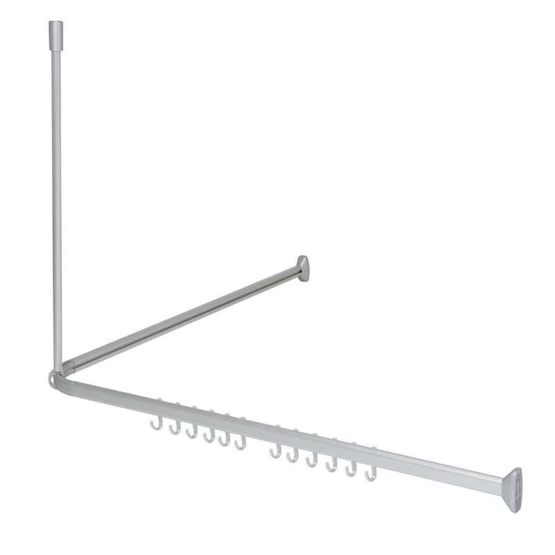 Sealskin Easy roll mat aluminum βραχίονας μπάνιου γωνια