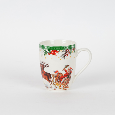 ESTHETI home Κούπα με Χριστουγεννιάτικη Παράσταση 350ml 600-46510