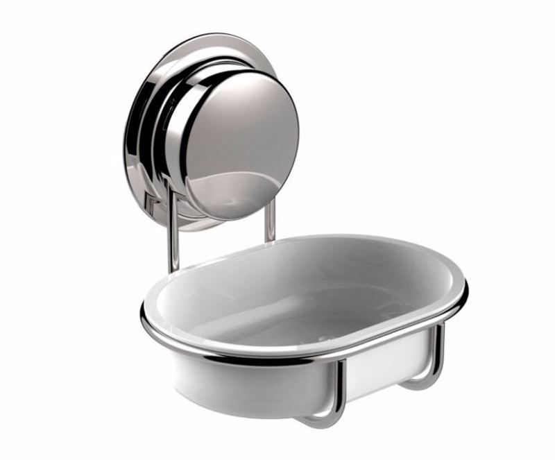 Sealskin Σαπουνοθήκη επιτοίχια με βεντούζα chrome Elementals