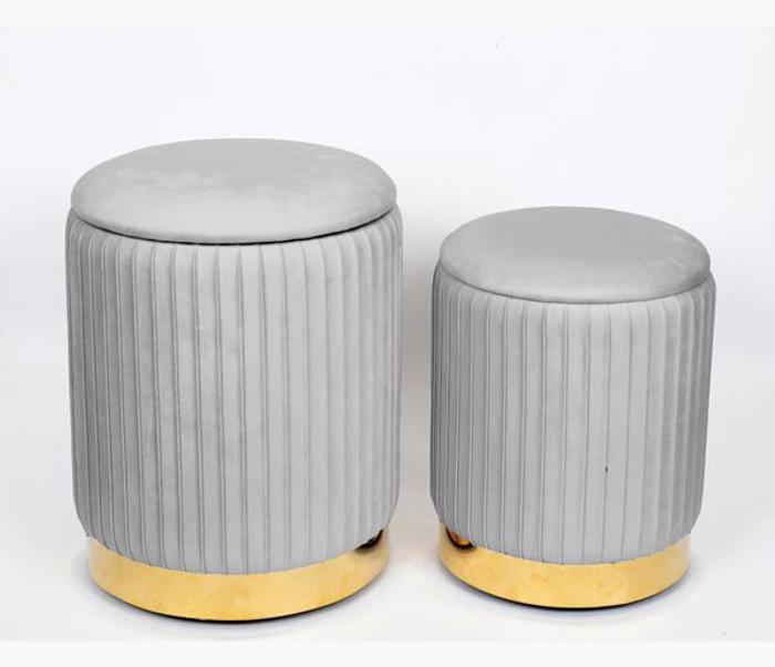 ESTHETI home Set ton 2 Skampo Beloudino Ggri F35x45cm/F30x38cm 750-10047