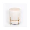 ESTHETI home Skampo Beloudino Ibouar me Metallika Podia Xrusa F36x42cm 750-14020