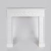 ESTHETI home Prosopsi Tzakiou Lefki me Sxedio 104x17x100cm 750-33513