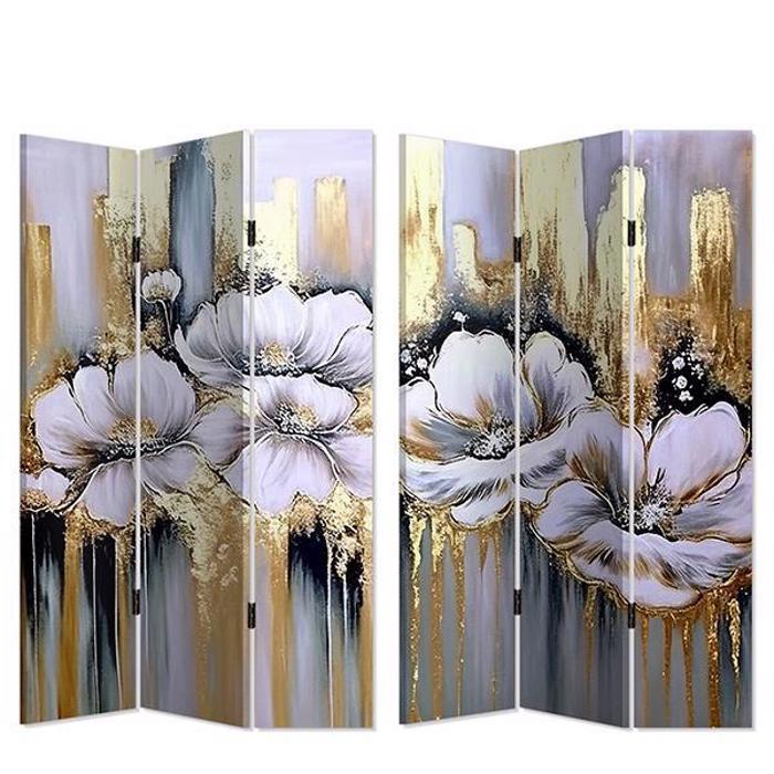 ESTHETI home Paraban me Sxedio Noufara (Kambas) Ggri/Xruso/Mavro 120x2.5x180cm 750-34016