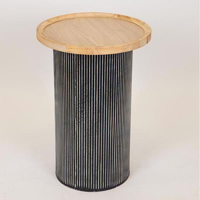 ESTHETI home Trapezaki Boithitiko Xulino Fusiko me Basi Mavri F35x51cm 750-40513