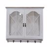 ESTHETI home Ntoulapi Toixou Xulino Lefko me 2 Portes 59.5x17.5x60cm 750-42513