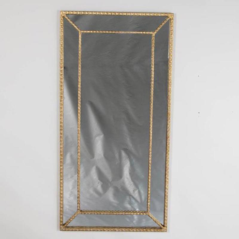 ESTHETI home Καθρέπτης Τοίχου Μεταλλικός Χρυσός 59.5x3x