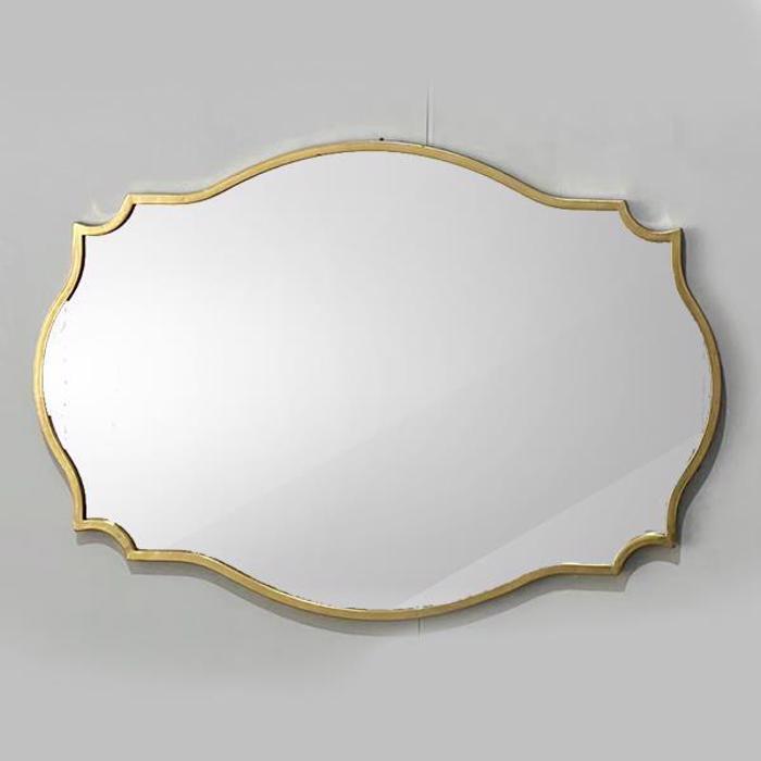 ESTHETI home Kathreptis Toixou Metallikos Xrusos 90x2.5x60cm 751-11033