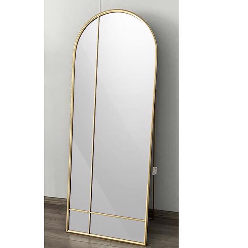 ESTHETI home Καθρέπτης Δαπέδου Μεταλλικός Χρυσός 65.5x4