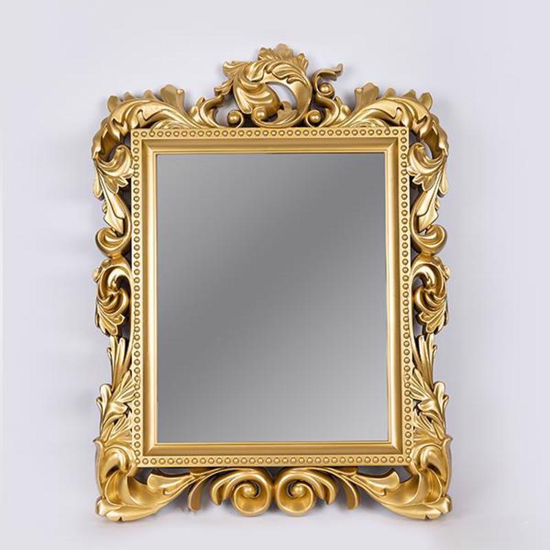 ESTHETI home Καθρέπτης Τοίχου Πλαστικός Χρυσός 58x3.5x7